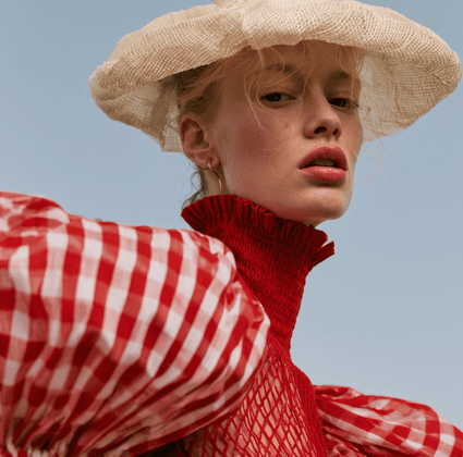 Beauty brand campaign visual